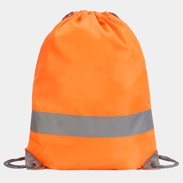 hi vis rucksack orange