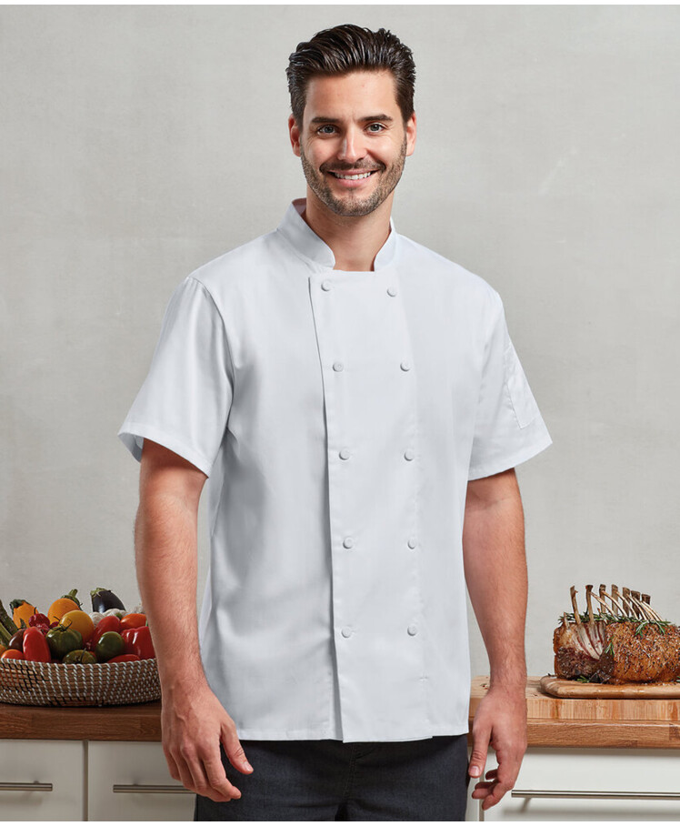 Chefs Coolchecker® short sleeve jacket Thumbnail