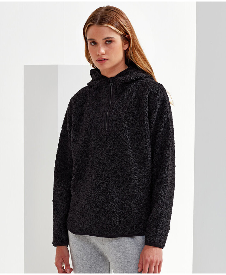Women's TriDri® sherpa ¼-zip hoodie Thumbnail