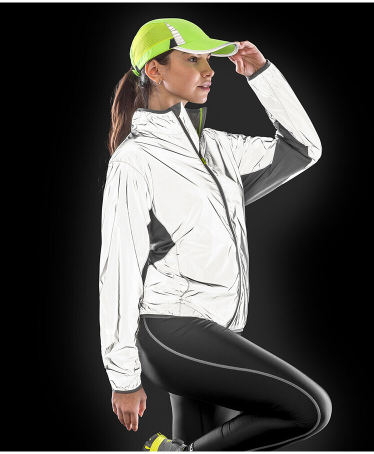 Luxe reflective hi-vis jacket Thumbnail