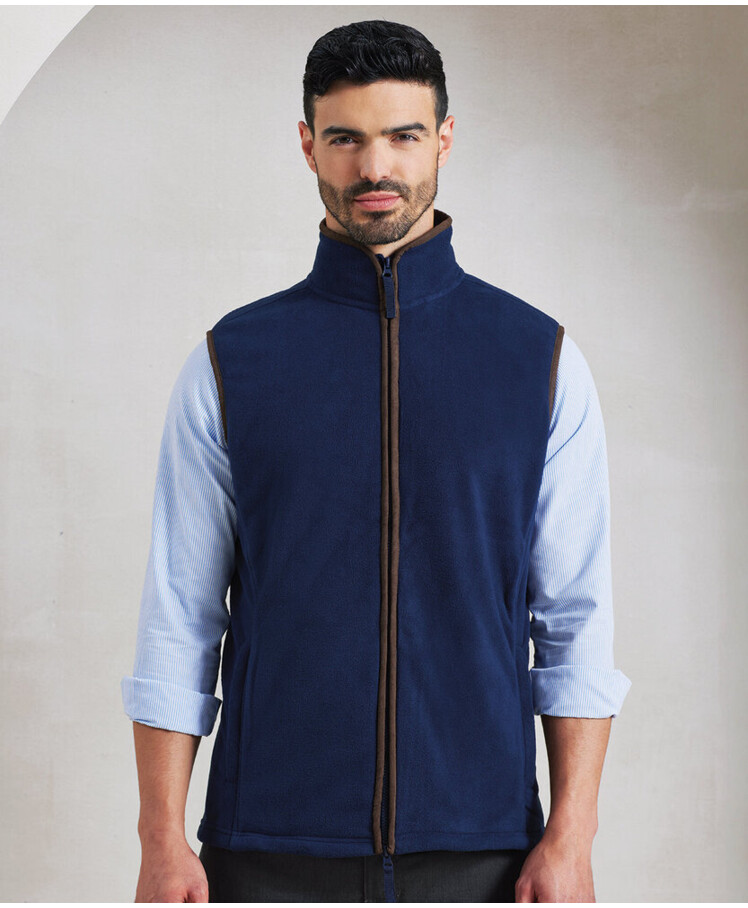 Artisan fleece gilet Thumbnail