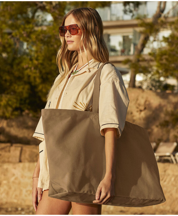 Oversized canvas tote bag Thumbnail