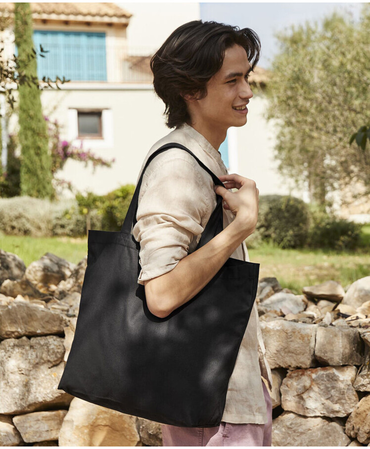 Recycled cotton maxi tote Thumbnail