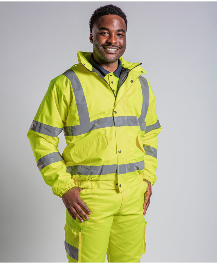 High visibility bomber jacket Thumbnail