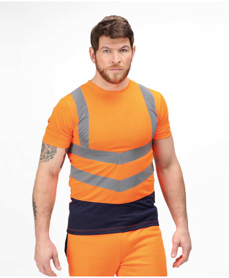 Pro hi-vis short sleeve t-shirt Thumbnail