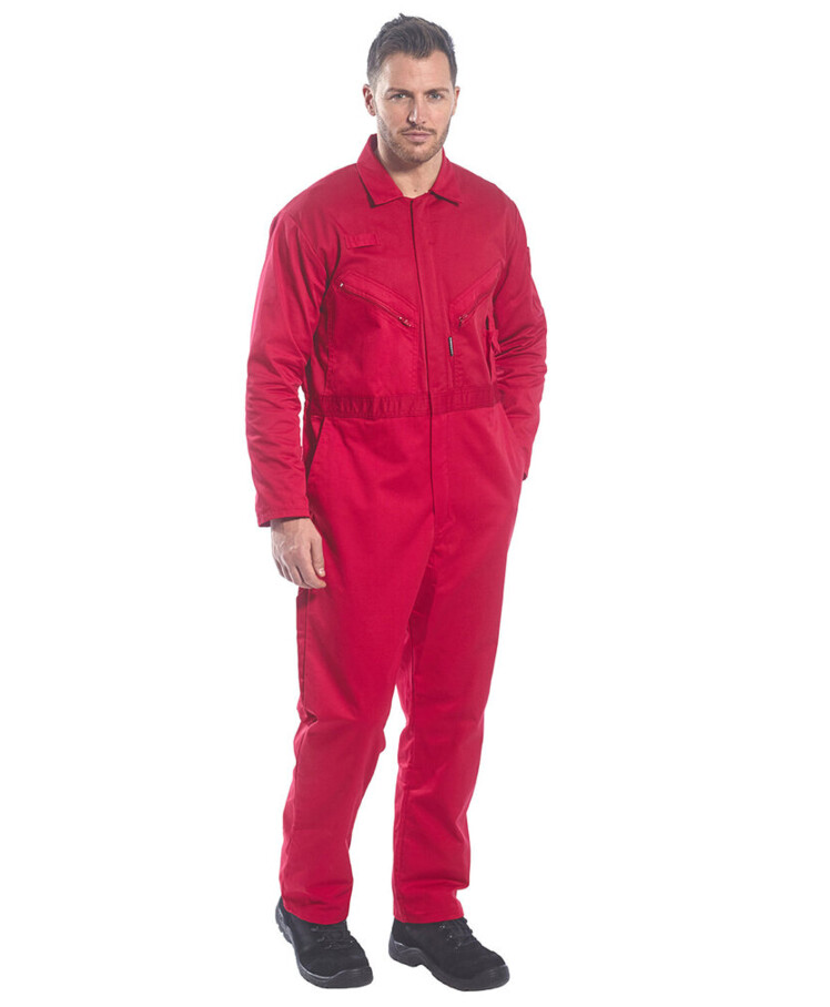 Liverpool zip coverall (C813) Thumbnail