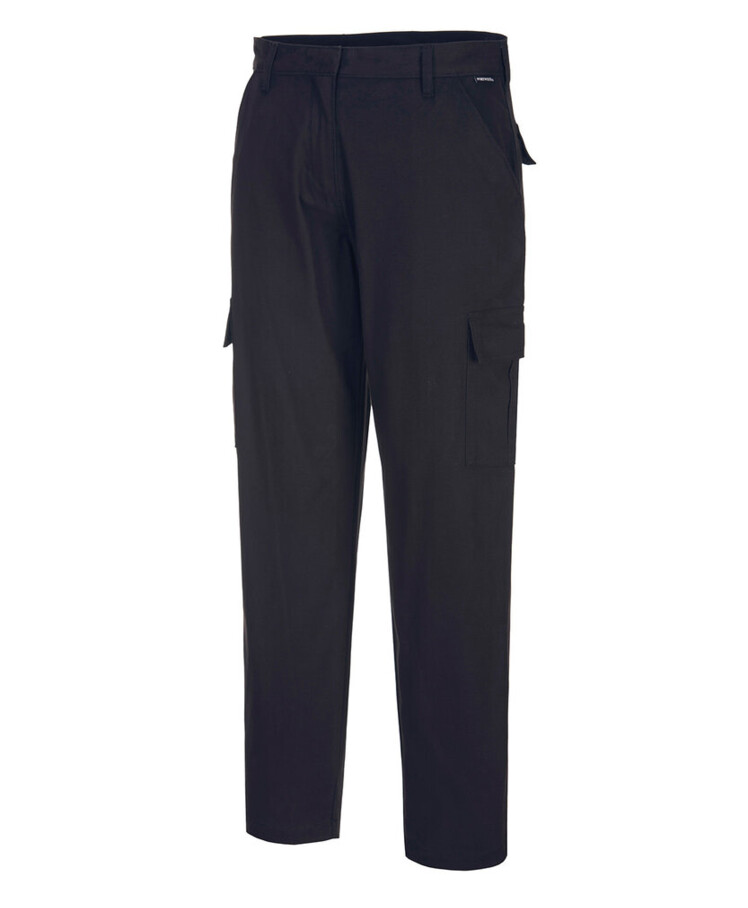 Women's stretch cargo trousers (S233) slim fit Thumbnail