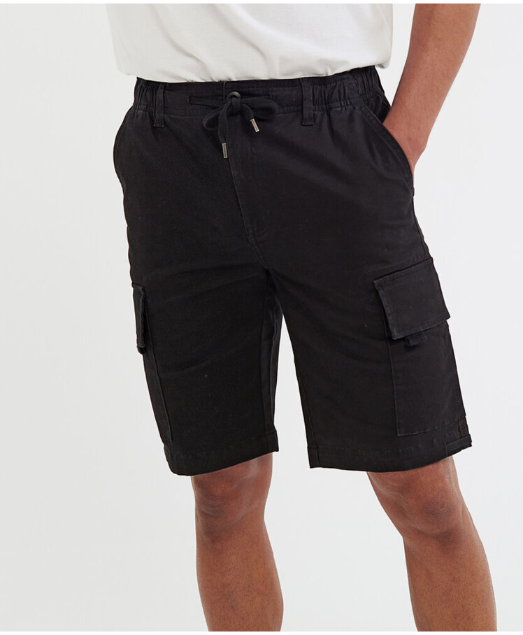 Men’s drawstring cargo utility shorts Thumbnail