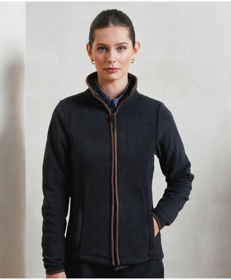 Women’s artisan fleece jacket Thumbnail