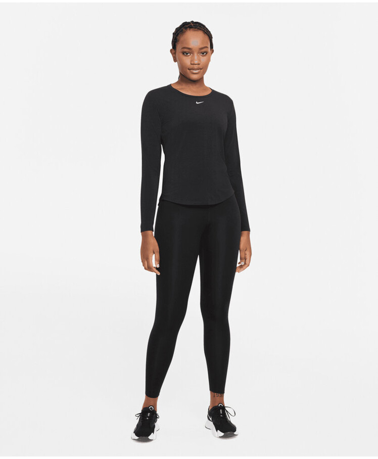 Women’s Nike One Luxe Dri-FIT long sleeve standard fit top Thumbnail