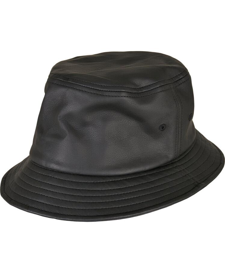 Imitation leather bucket hat (5003IL) Thumbnail
