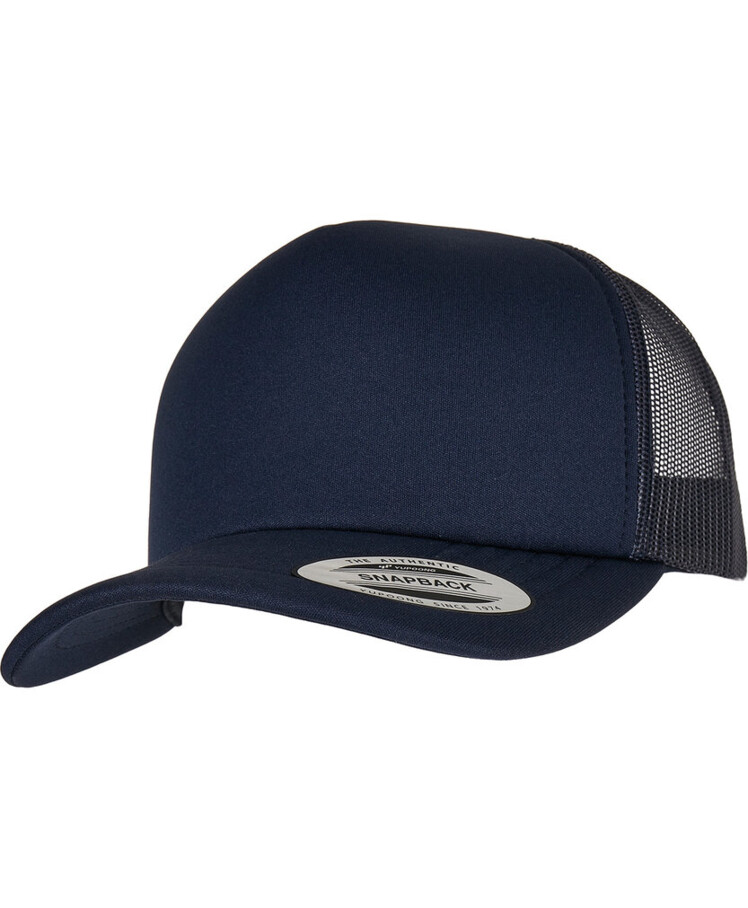 YP Classics® classic curved visor foam trucker cap (6320) Thumbnail