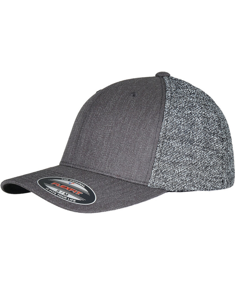 Flexfit trucker melange mesh (6511MM) Thumbnail
