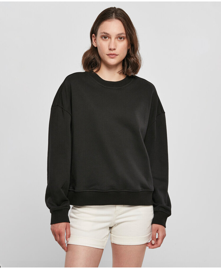 Women’s oversized crew neck sweatshirt Thumbnail