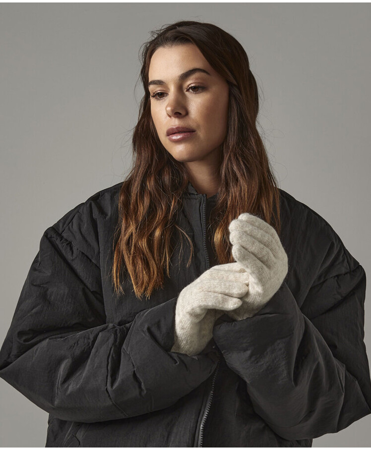 Cosy ribbed-cuff gloves Thumbnail