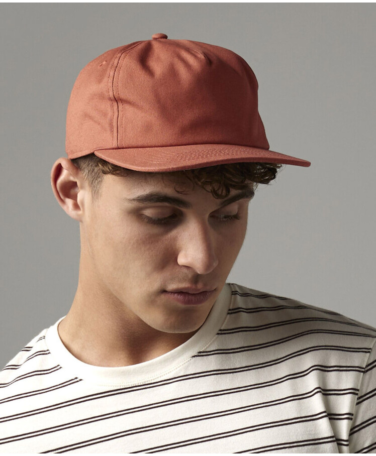 Organic cotton unstructured 5-panel cap Thumbnail