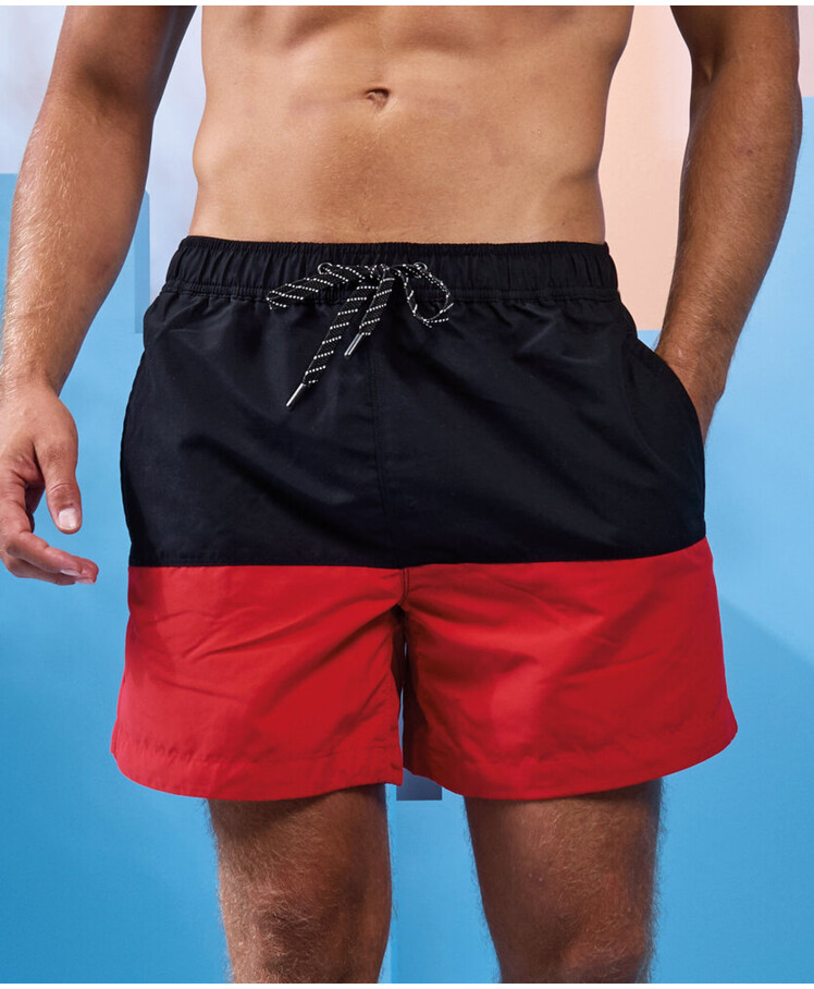 Block colour swim shorts Thumbnail
