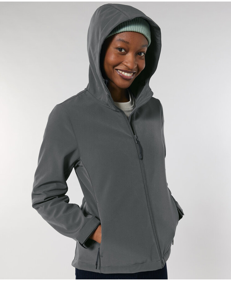 Women’s Stella Discoverer hooded softshell  (STJW159) Thumbnail