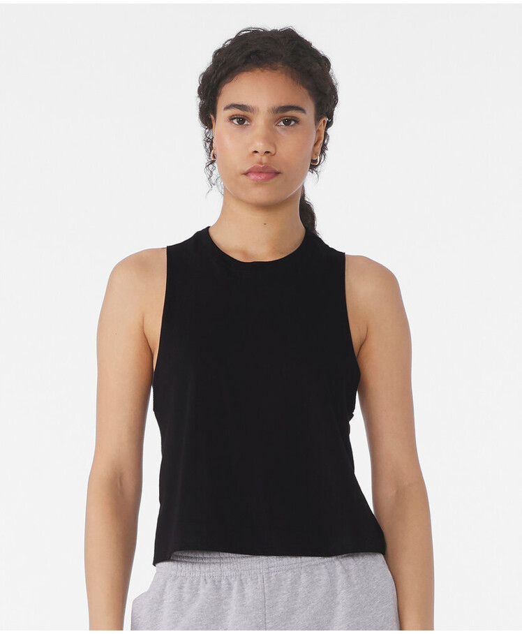 Women's racerback cropped tank Thumbnail