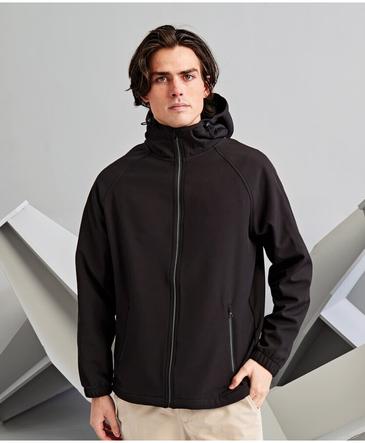 Hooded 2-layer softshell jacket Thumbnail