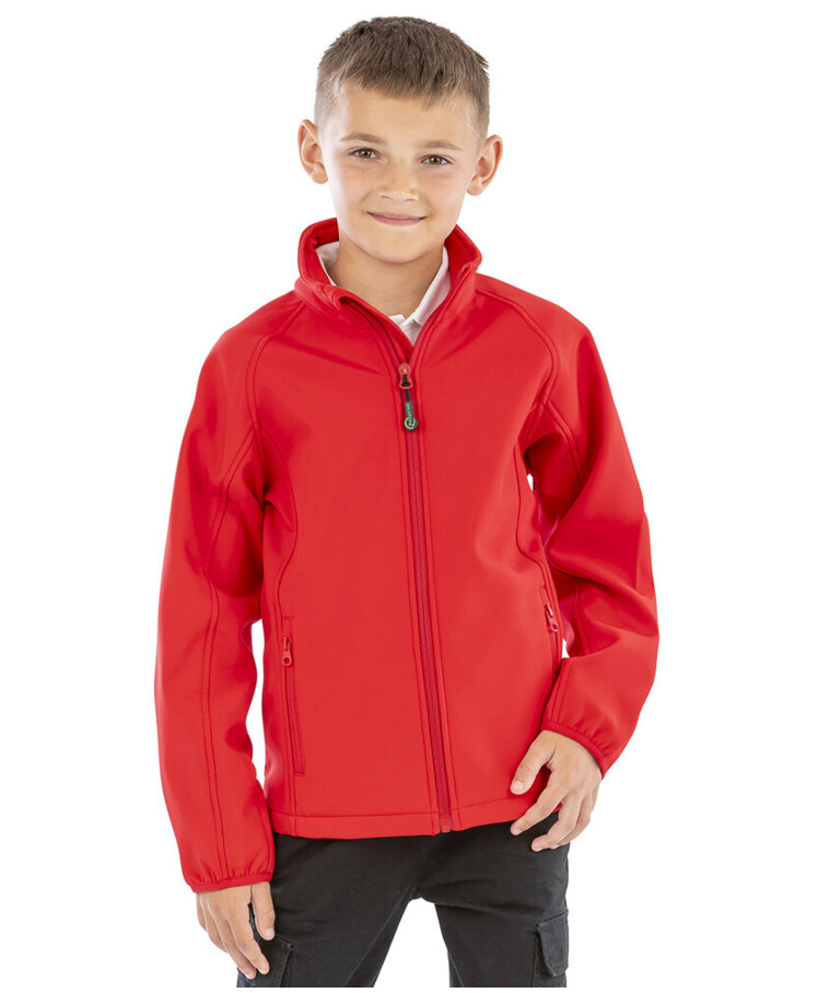 Recycled 2-layer printable junior softshell Thumbnail
