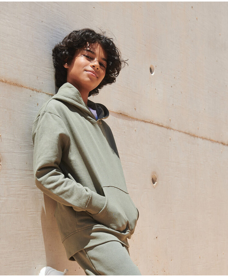 Kids sustainable fashion hoodie Thumbnail