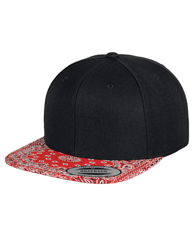 Fashion print snapback (6089DESIGNER) Thumbnail