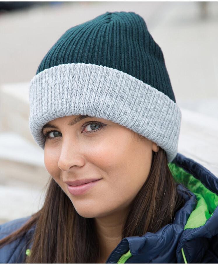 Double-layer knitted hat Thumbnail