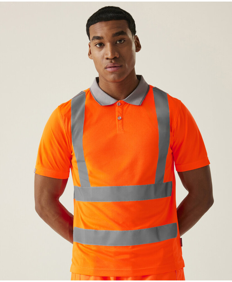Hi-vis Pro contract polo Thumbnail