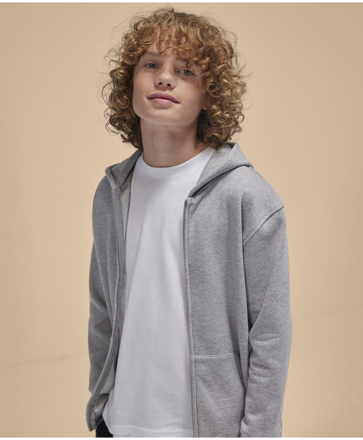 B&C ID.334 zip hoodie /kids Thumbnail