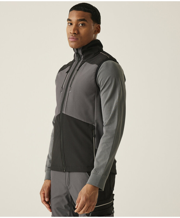 4-Tex stretch 3-layer softshell bodywarmer Thumbnail