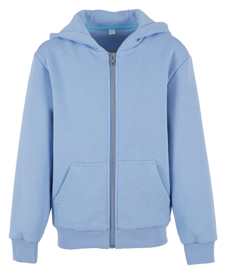 Kids fluffy zip hoodie Thumbnail