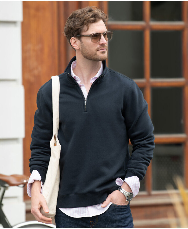 Glendale unisex 1/4-zip sweatshirt Thumbnail