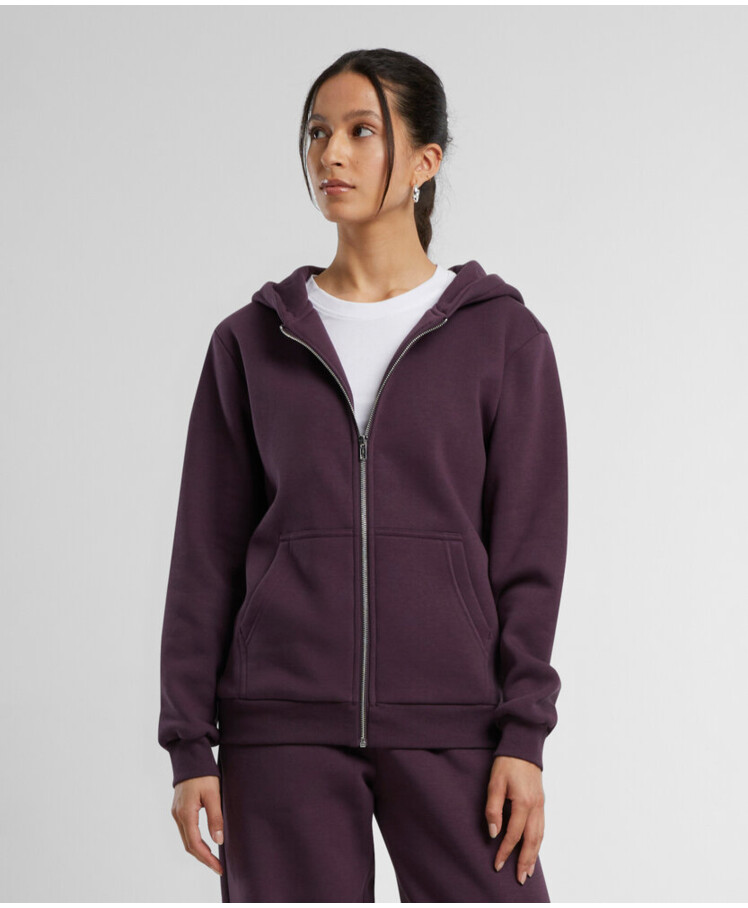 Women’s fluffy zip hoodie Thumbnail
