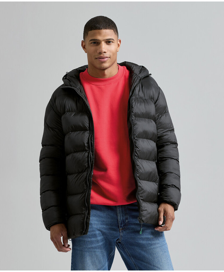 Solitude recycled hooded jacket Thumbnail