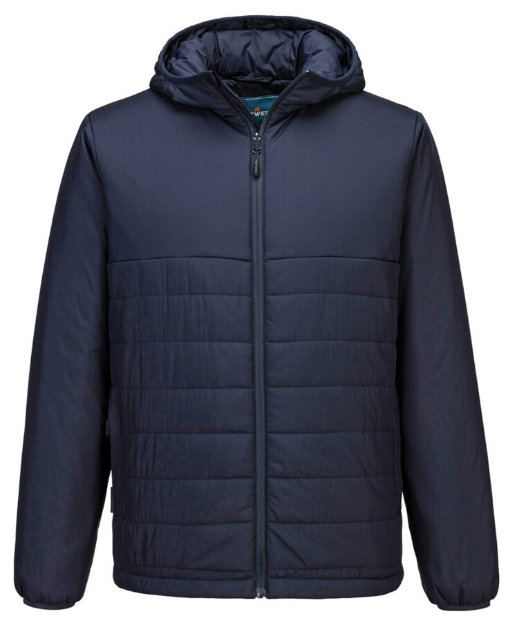 Professional hooded insulated baffle jacket (S608) Thumbnail