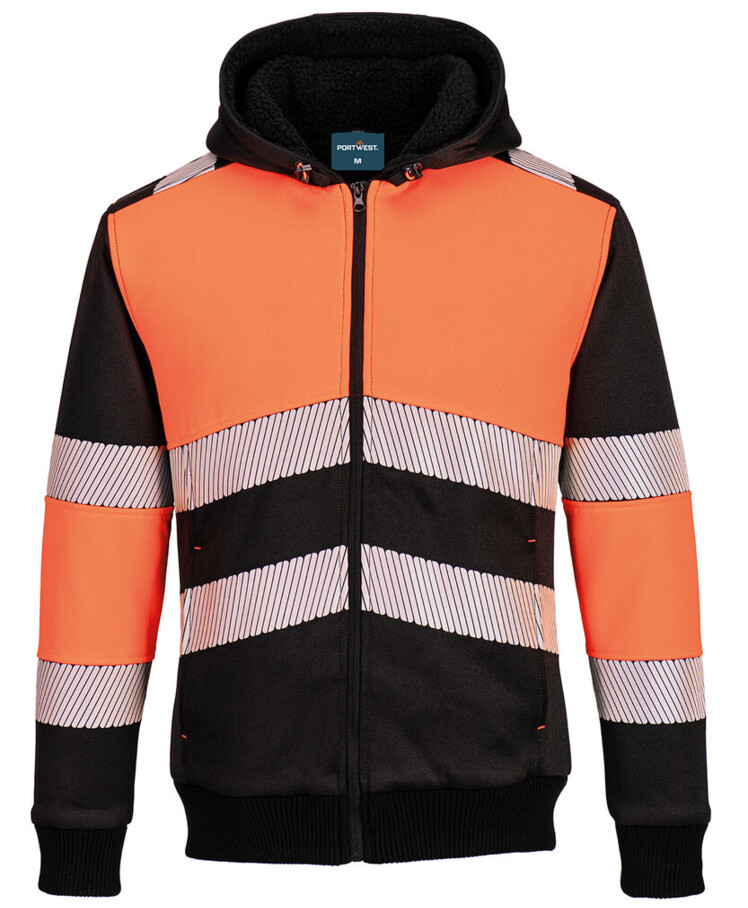PW3 Hi-vis Class 1 winter hoodie (PW377) Thumbnail