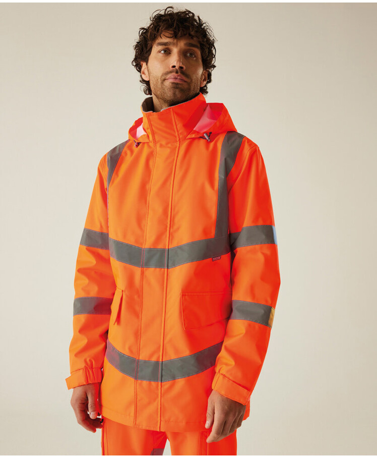 Hi-vis Pro contract Dover parka Thumbnail