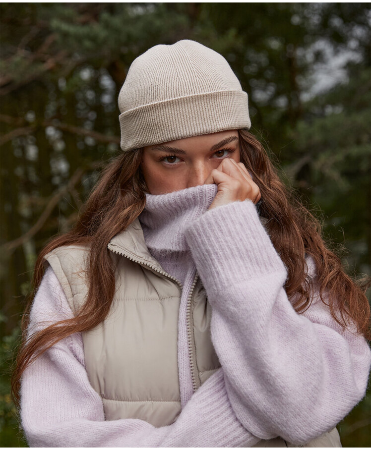 Organic cotton fisherman beanie Thumbnail