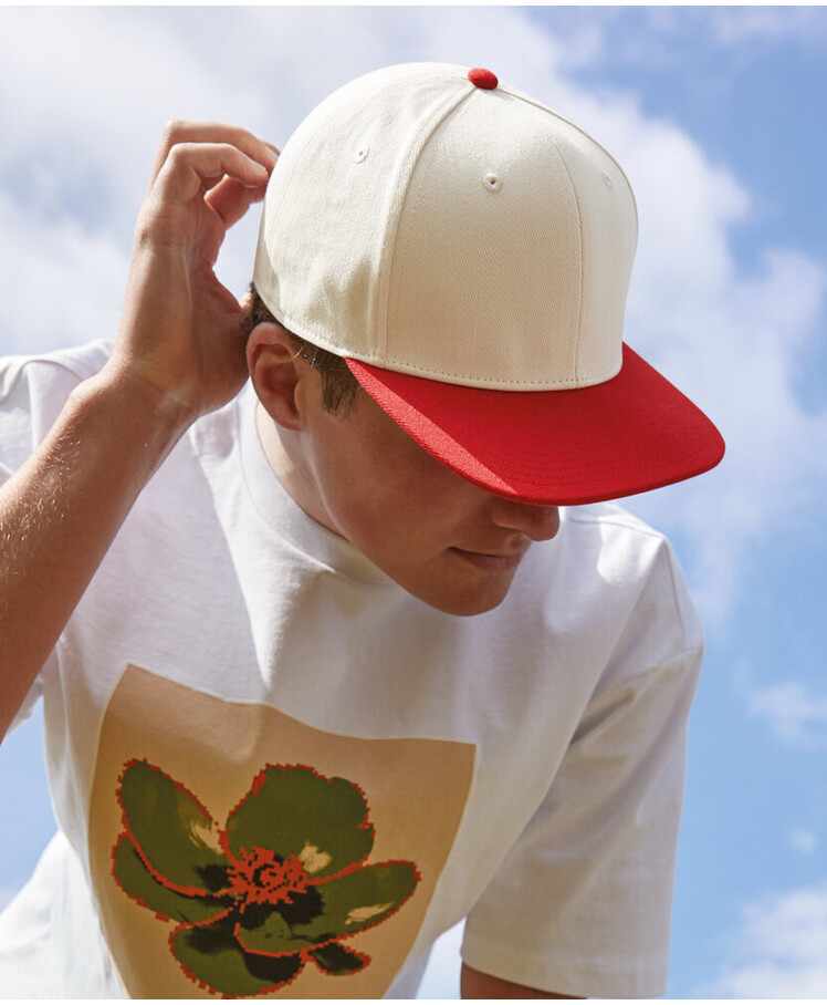 Contrast flat peak 6-panel cap Thumbnail