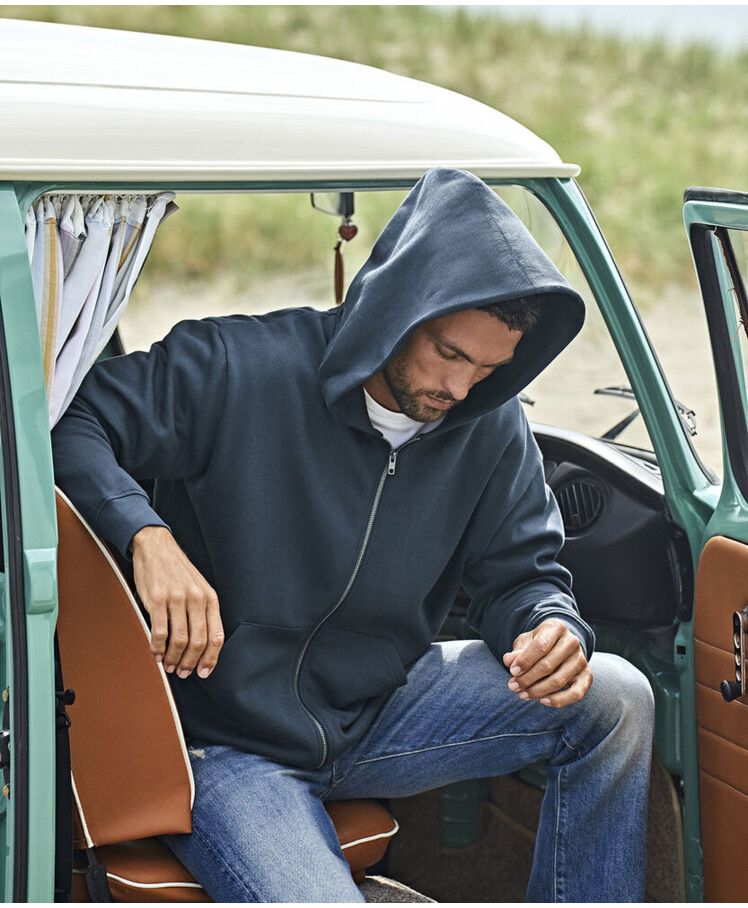 Urban hooded full-zip sweatshirt (5154) Thumbnail