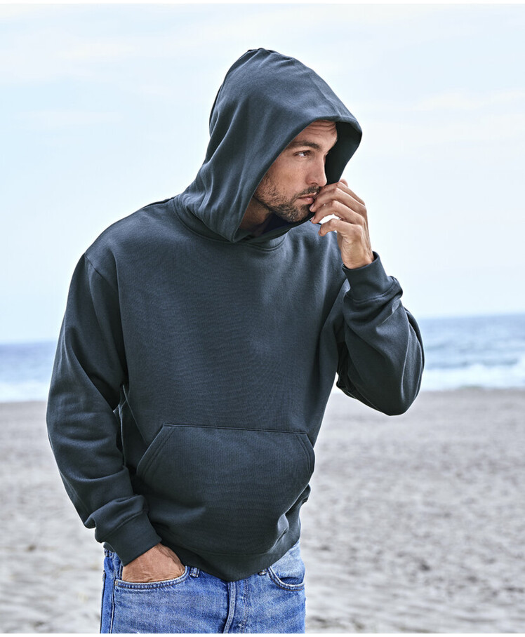 Urban heavy loose-fit hooded sweatshirt (5162) Thumbnail