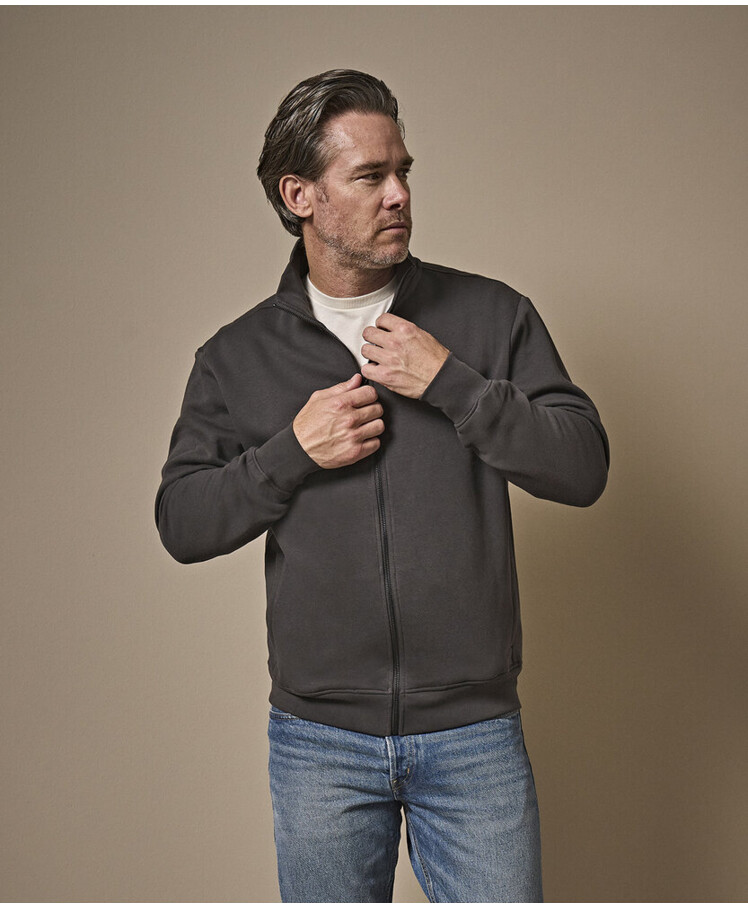 Full-zip sweat cardigan (5440) Thumbnail