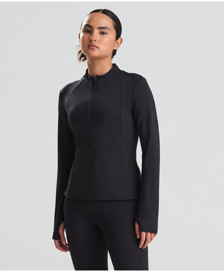 Women’s recycled tech-zip jacket Thumbnail