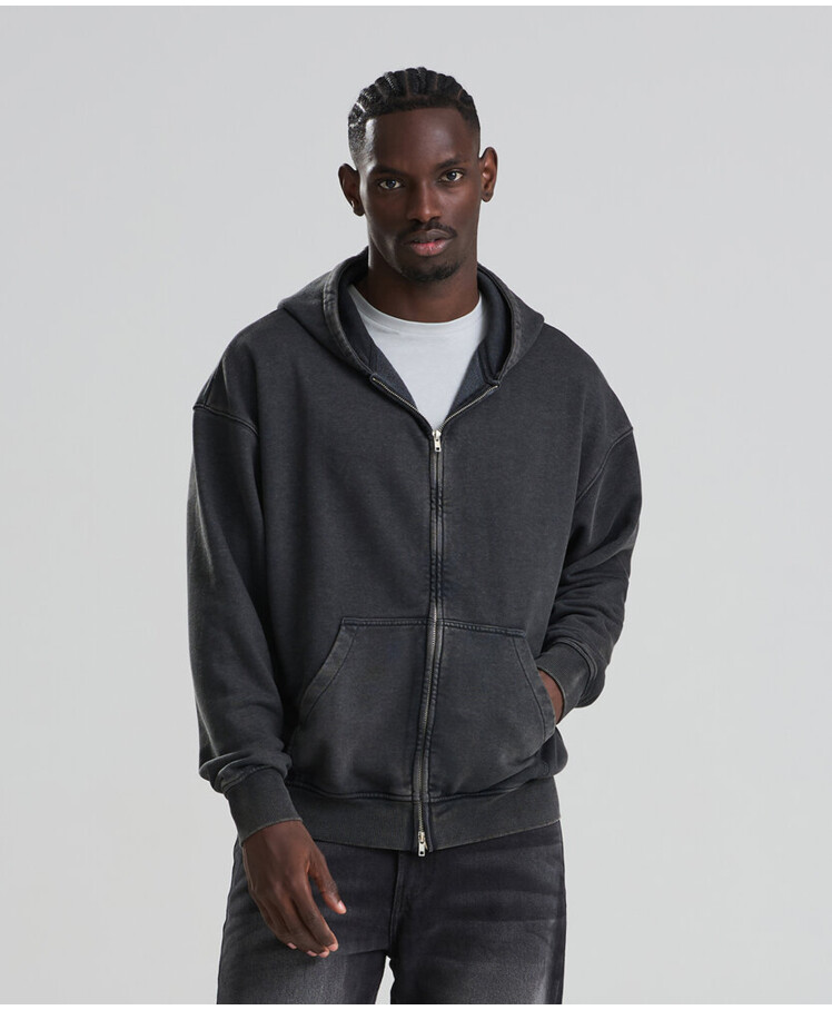 Vintage washed zoodie Thumbnail