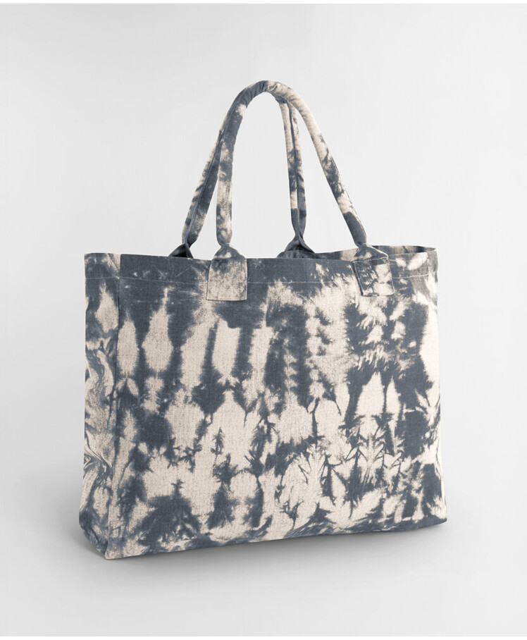 Tie-dye canvas tote bag Thumbnail