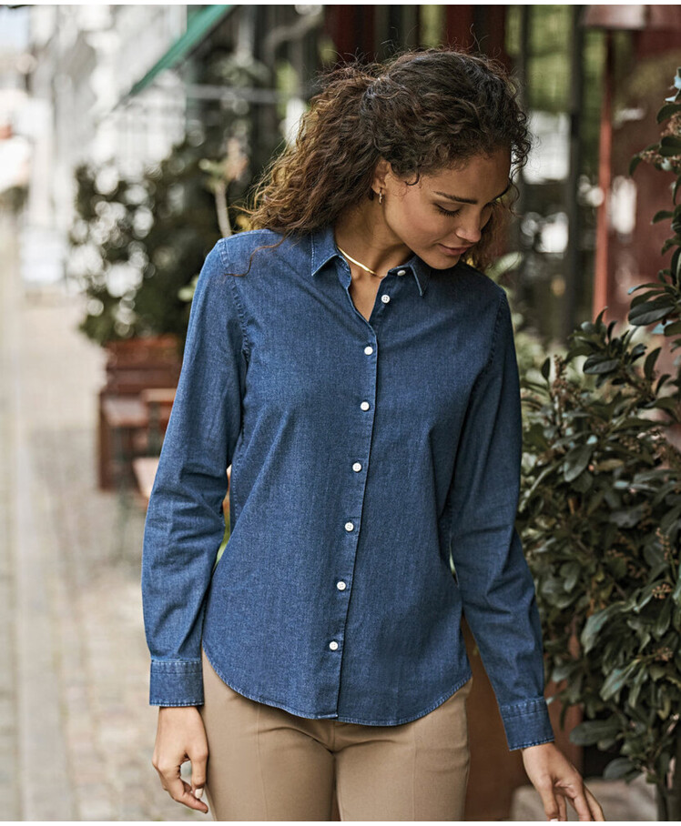 Women’s denim shirt (4005) Thumbnail