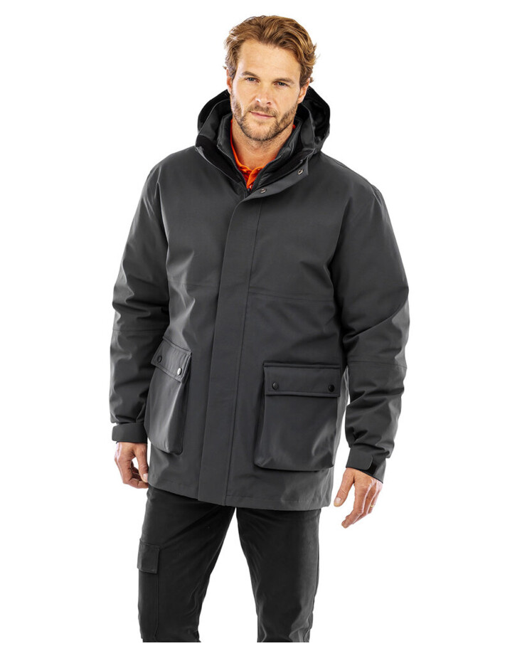 Recycled 3-in-1 padded ripstop jacket Thumbnail