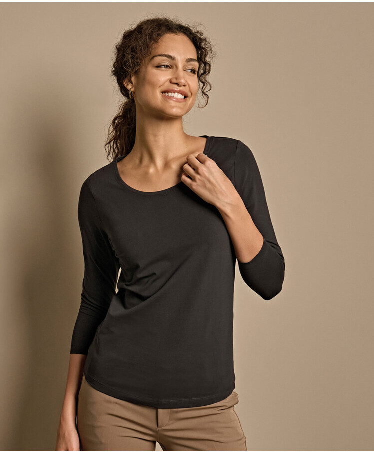 Women’s stretch 3/4-sleeve tee (460) Thumbnail
