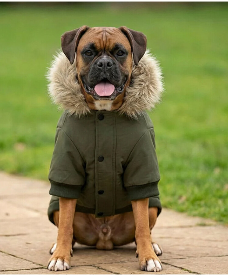 Dog’s parka jacket Thumbnail